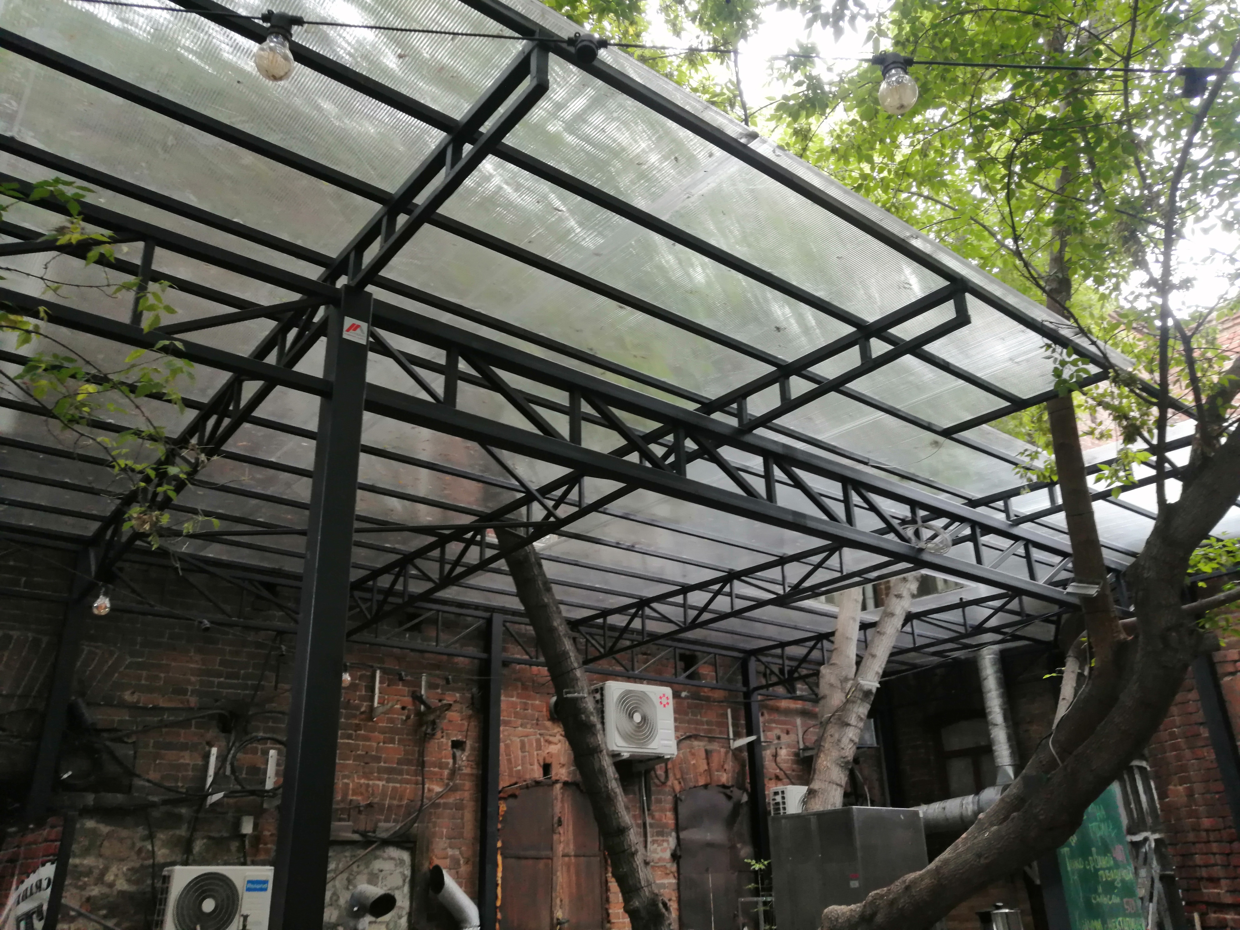 Навес ул. Кирова в Челябинске