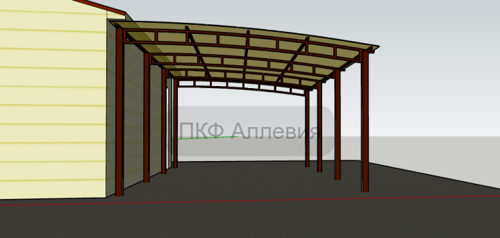 Навесы из поликарбоната