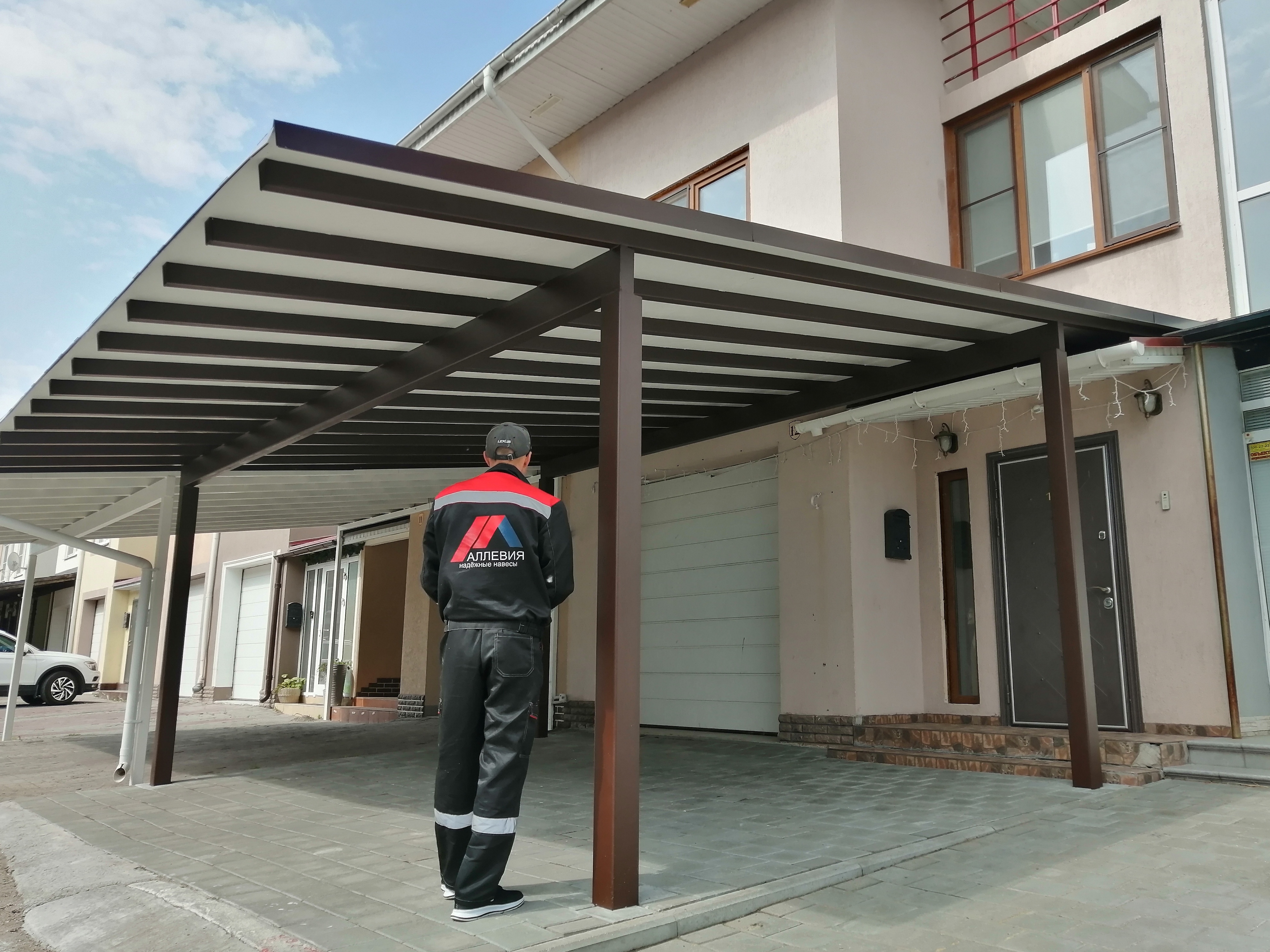 Навес квартал Благодатово