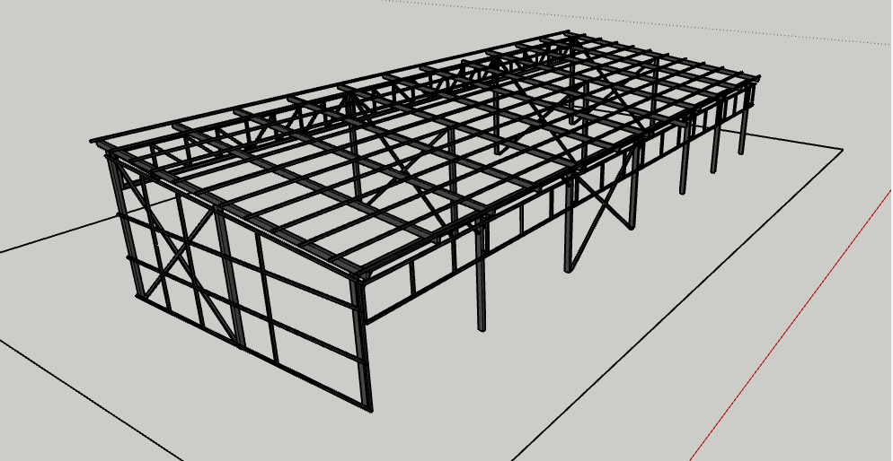 Промышленный навес