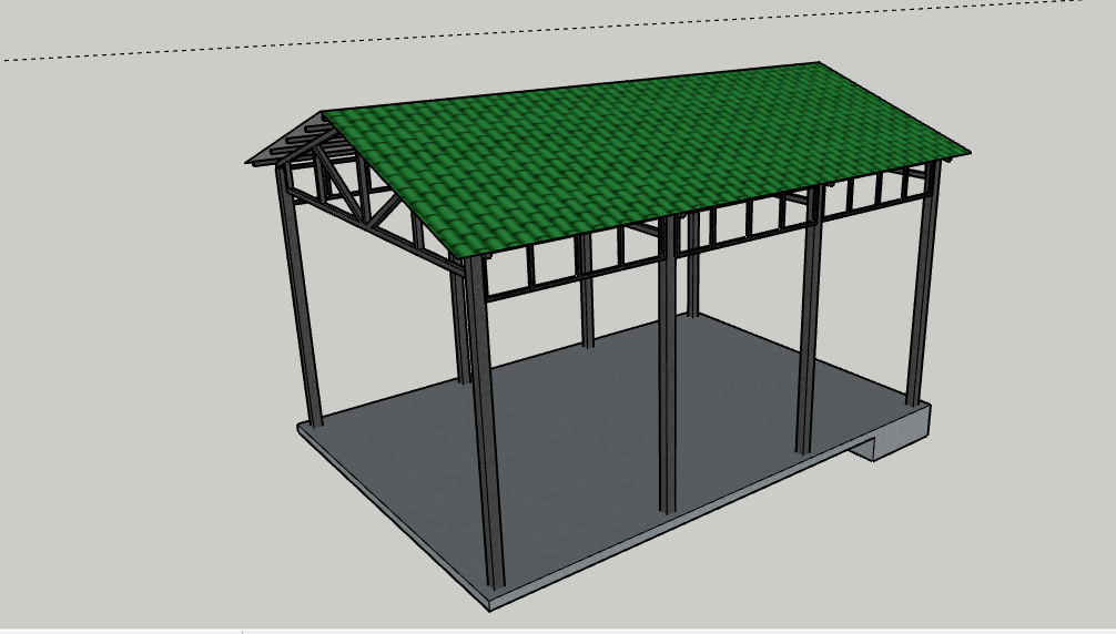 Навес для автомобиля