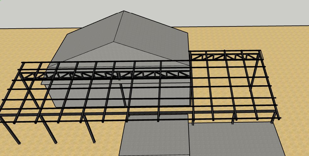 Навес из поликарбоната