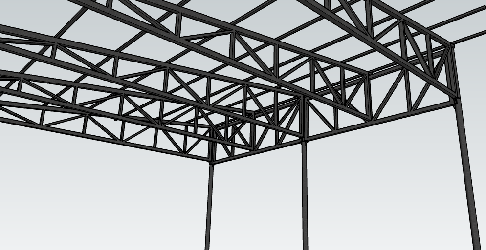 Односкатный навес Односкатный навес